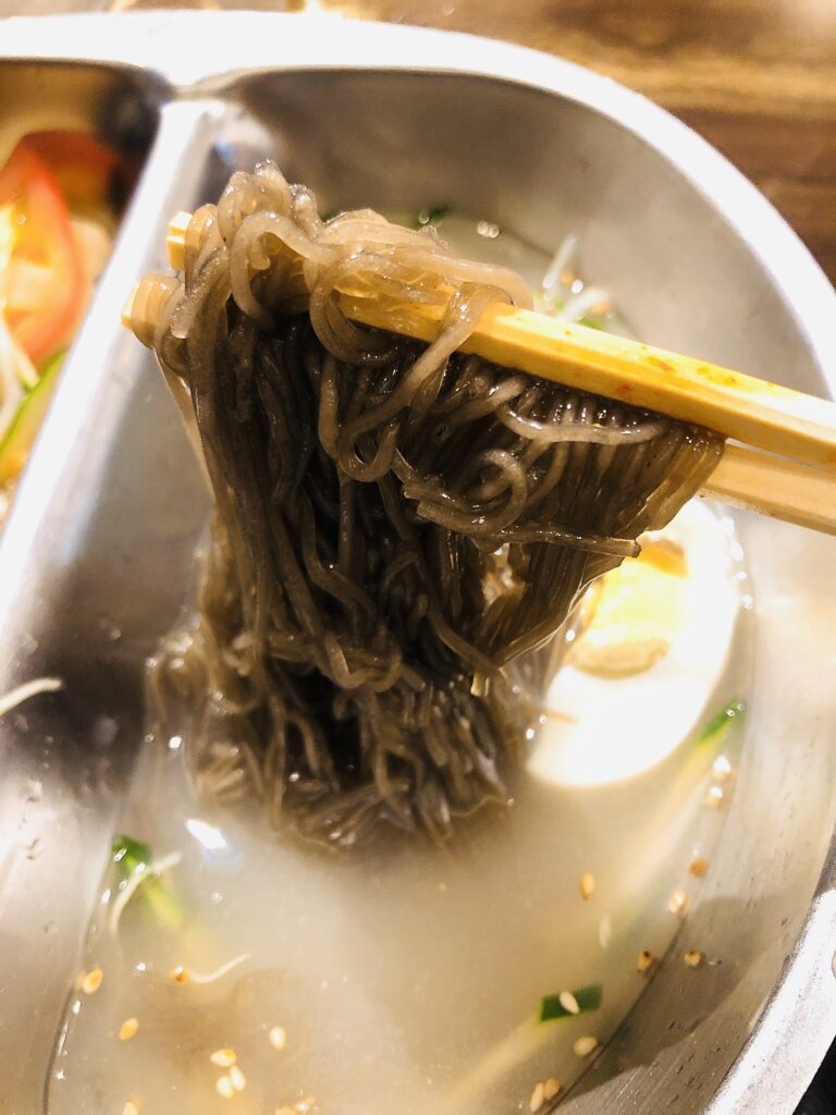 板橋冷麺（パンギョ冷麺）の水冷麺