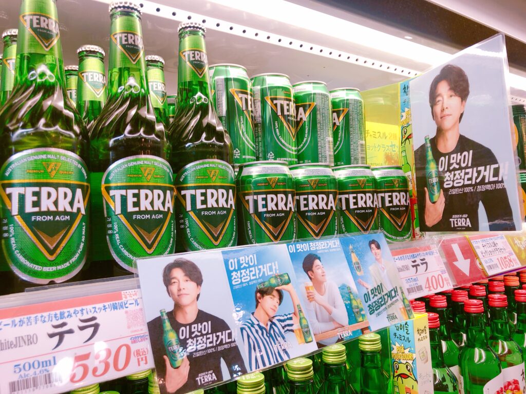 韓国ビールTERRA