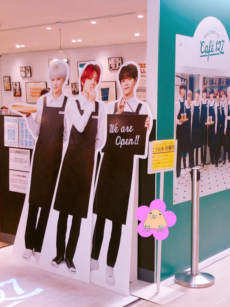 NCT127カフェcafe127新宿ミロード店