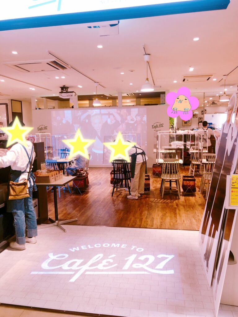 NCT127カフェcafe127新宿ミロード店
