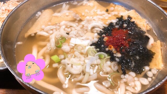 辛ちゃん新大久保駅前店の韓国屋台うどん